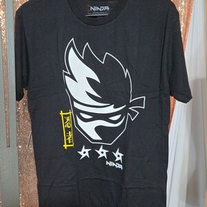 Ninja Graphic Black T-Shirt